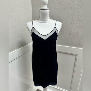 Aritzia Babaton Dark Navy Mini Slip Dress XXS